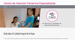 Desktop Screenshot of cafeclinic.org